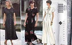 3358 BUTTERICK LONGER DRESS, JUMPSUIT LENGTHS PATTERN 6-12 UNCUT